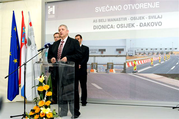 2009. 04. 17. - Puštena u promet dionica autoceste Beli Manastir-Svilaj od Osijeka do Đakova